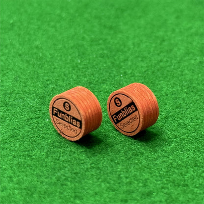 Layered tips 11mm for Snooker tip Orange