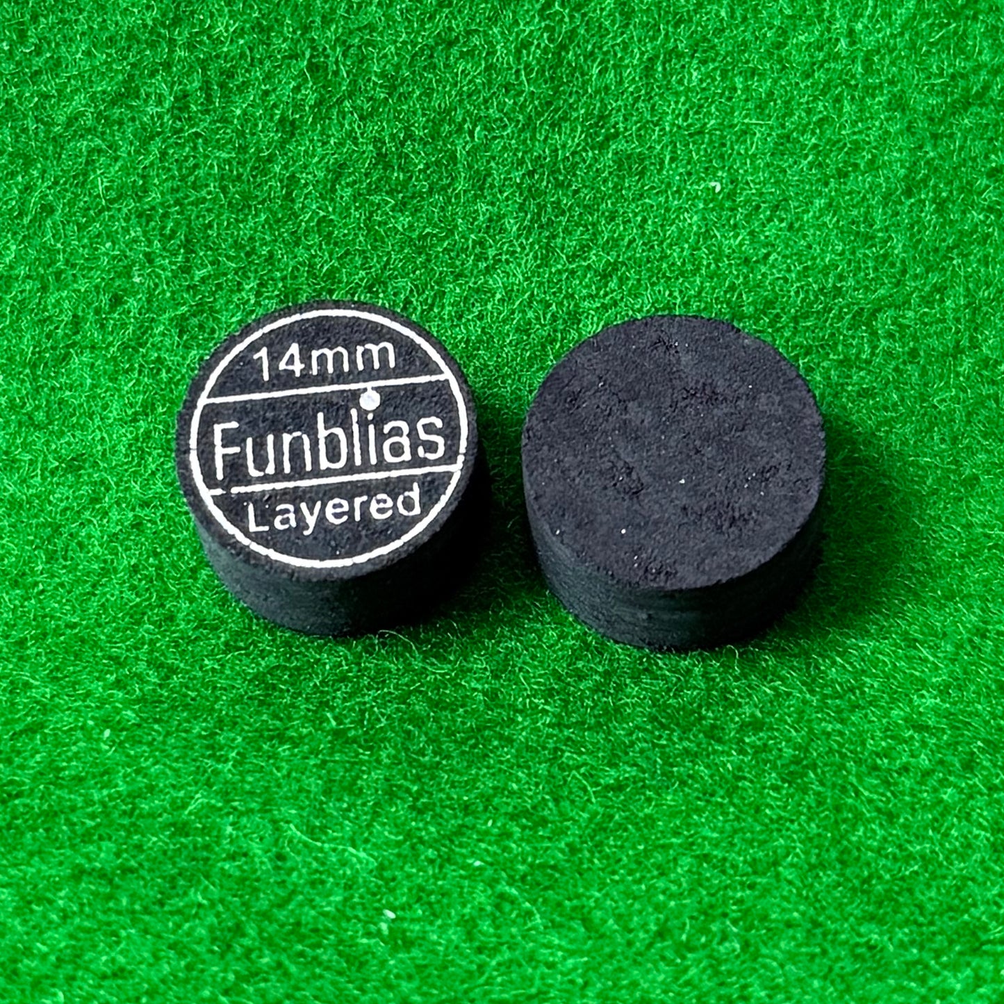 Billiards play tips 6 layers Hardness M Black