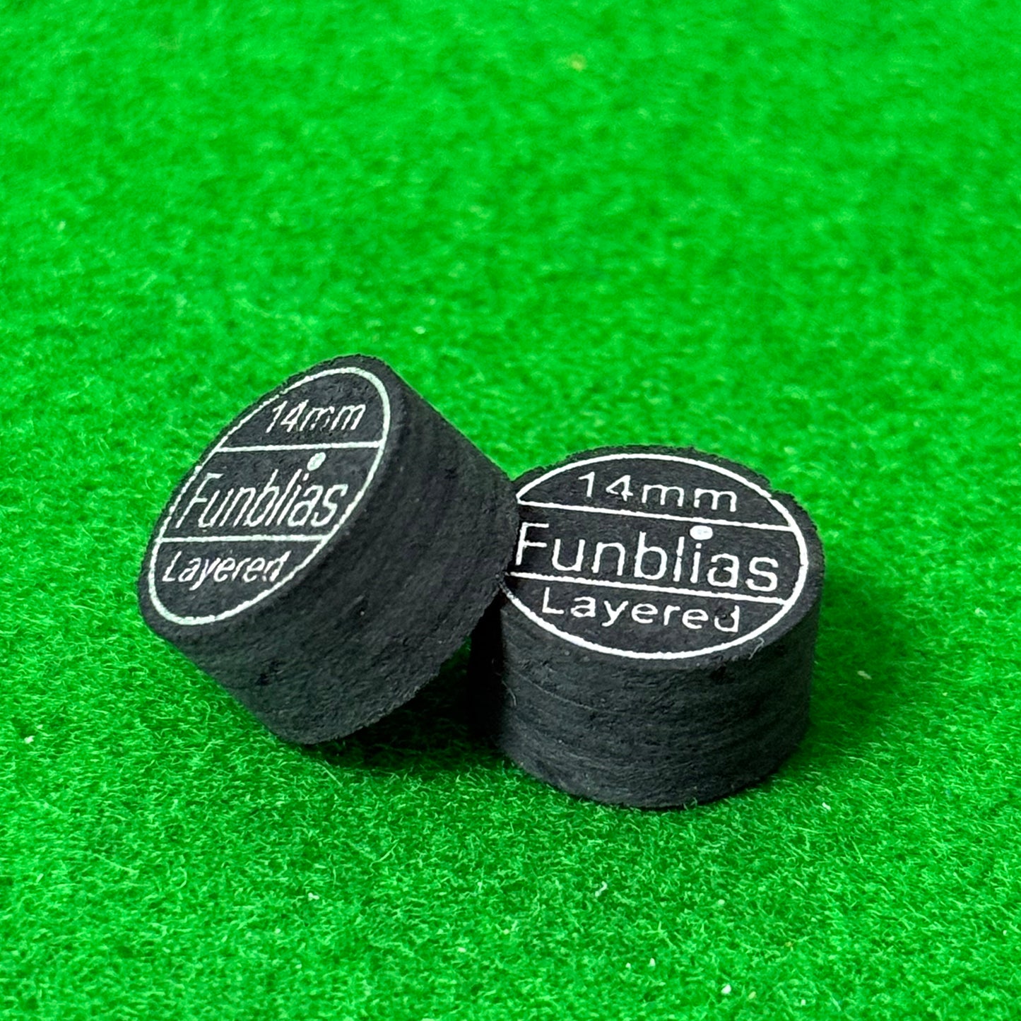 Billiards play tips 6 layers Hardness M Black