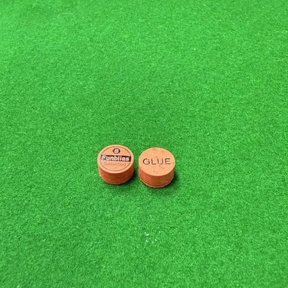 Layered tips 11mm for Snooker tip Orange