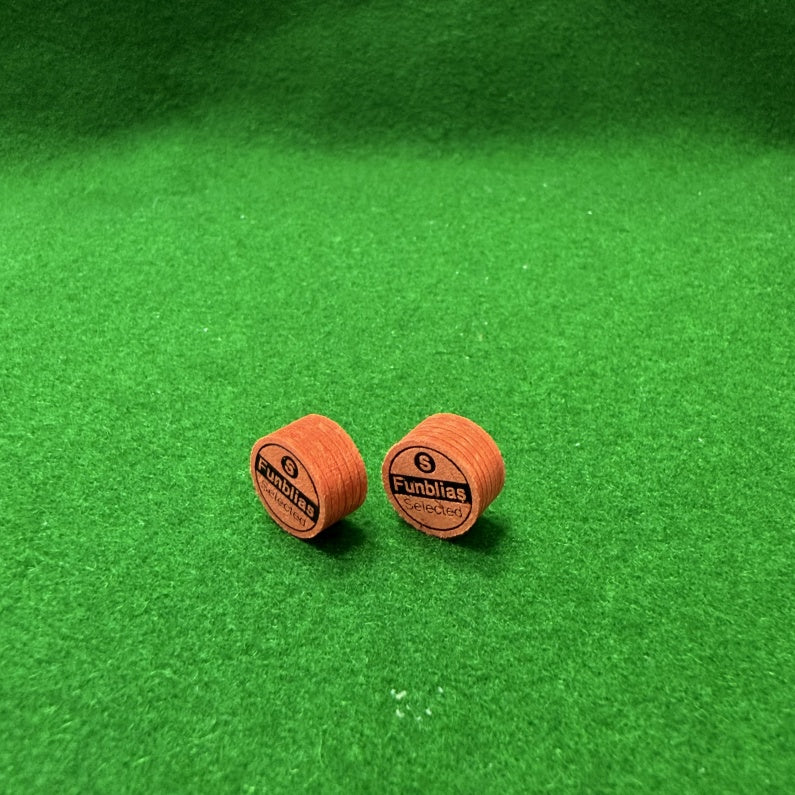 Layered tips 11mm for Snooker tip Orange